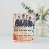 フォトカレ企業のンダー会社のロゴ シーズンポストカード (スタンド正面)