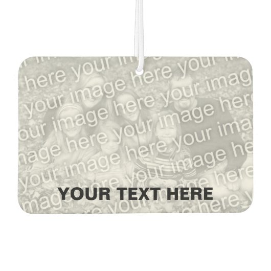 フォトカーカスタムの空気清浄機 |画像はこちら カーエアーフレッシュナー (正面)