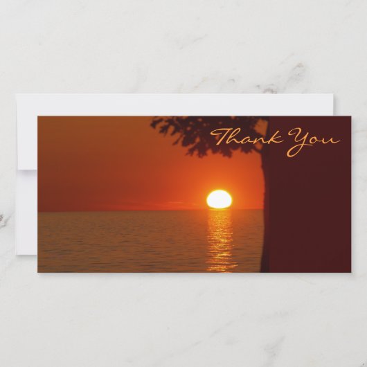 フォトカードありがとう サンキューカード (正面)