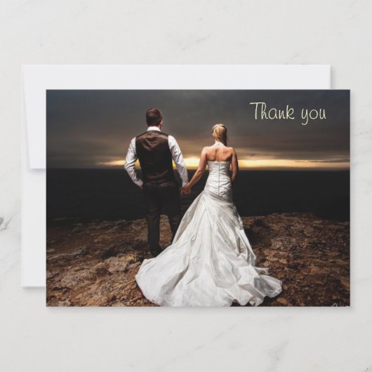 フォトカードありがとう サンキューカード (正面)