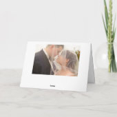 フォトカードありがとう サンキューカード (裏面)