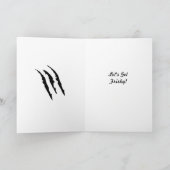 フォトカードの追加記念日おめでとう カード (内部)