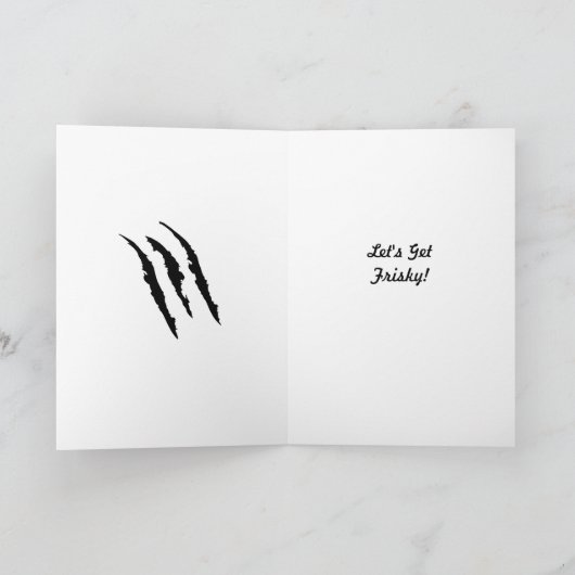 フォトカードの追加記念日おめでとう カード (内部)