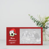 フォトカード – クリスマスサッカーボール シーズンカード (スタンド正面)