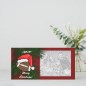 フォトカード – クリスマスフットボール シーズンカード (スタンド正面)