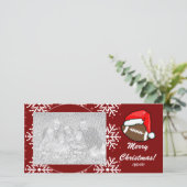 フォトカード – クリスマスフットボール シーズンカード (スタンド正面)