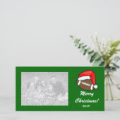 フォトカード – クリスマスフットボール シーズンカード (スタンド正面)