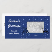 フォトカード – トナカイ シーズンカード (正面/裏面)