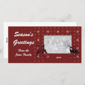 フォトカード – トナカイ シーズンカード (正面/裏面)