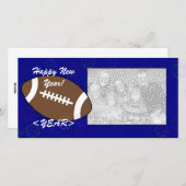フォトカード – 新年のサッカー シーズンカード (正面/裏面)