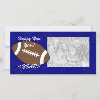 フォトカード – 新年のサッカー シーズンカード