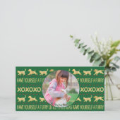 フォトカード "Have Yourself Furry Little Christmas" シーズンカード (スタンド正面)