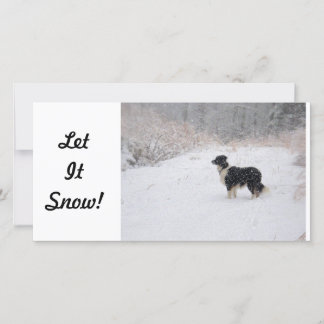 フォトカード – Let It Snow! シーズンカード