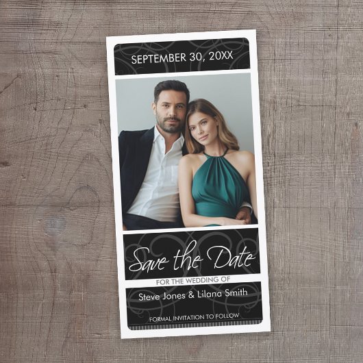 フォトカード: Save the Date セーブザデート