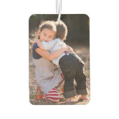 フォトカーパーソナライズされたエアフレッシュナー カーエアーフレッシュナー (裏面)