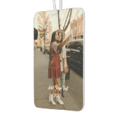 フォトカーパーソナライズされたエアフレッシュナー カーエアーフレッシュナー (左)