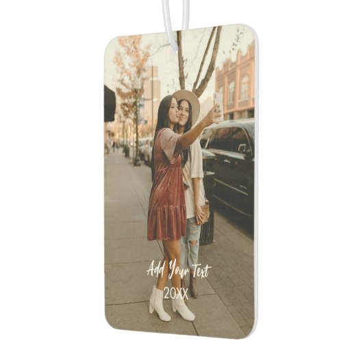 フォトカーパーソナライズされたエアフレッシュナー カーエアーフレッシュナー (左)