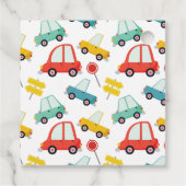 フォトカーパーソナライズされたメッセージカード フェイバータグ (裏面)