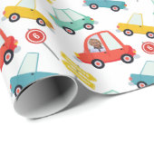 フォトカーパーソナライズされたラッピング紙 ラッピングペーパー (ロールコーナー)