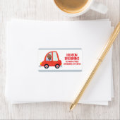 フォトカーパーソナライズされた差出人住所ラベル ラベル (インサイチュ)