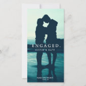 フォトカ婚約したード |クリスマス セーブザデート (正面)