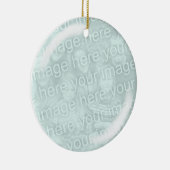 フォトガラスの外観を追加するオーナメント セラミックオーナメント (右)