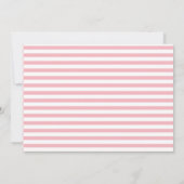 フォトガールベビー誕生のお知らせ 案内状 (裏面)