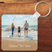 フォトキカスタムーチェインと文字 キーホルダー (裏面)