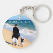 フォトキカスタムーチェインと文字 キーホルダー (裏面)