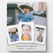 フォトキッズコラージュプラーク4枚 フォトプラーク (正面)