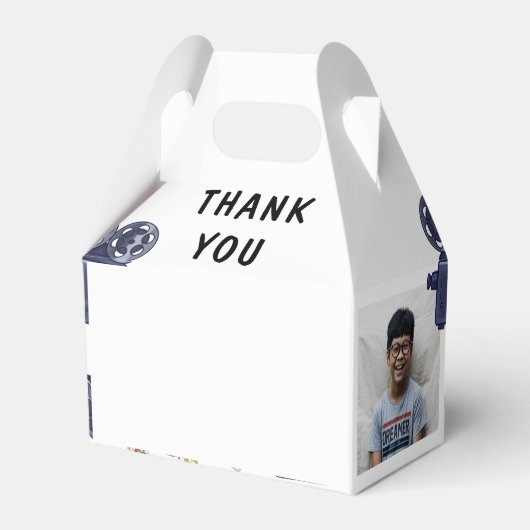 フォトキッズムービーナイト誕生日パーティーありがとう フェイバーボックス (裏面サイド)