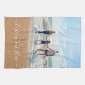 フォトキッチンタオルカスタム文字 キッチンタオル (横)