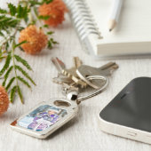 フォトキパーソナライズされたーチェーンの追加 キーホルダー (側面)