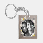 フォトキパーソナライズされたーチェーン キーホルダー (正面左)