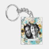 フォトキパーソナライズされたーチェーン キーホルダー (正面左)