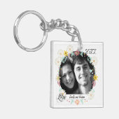 フォトキパーソナライズされたーチェーン キーホルダー (正面左)