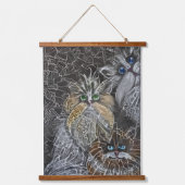 フォトキャットコレクション 吊り下げ型タペストリー (正面2)