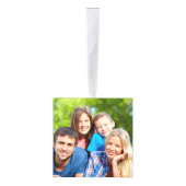 フォトキューブオーナメントメリークリスマスリース キューブオーナメント (右)