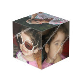 フォトキューブパーソナライズされた。自分で作れ! フォトキューブ (裏面アングル)