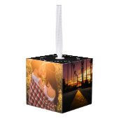 フォトキューブ キューブオーナメント (裏面アングル)