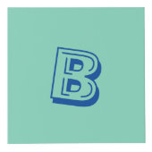 フォトキューブ – 写真とアルファベットブロック (右)