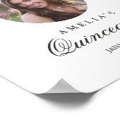 フォトキンセアニェラウェルカムサインボタニカル ポスター (角)