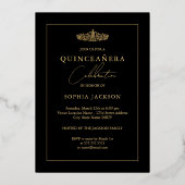 フォトキンセアニェラパープル金ゴールドバラ蝶 箔招待状 (裏面)