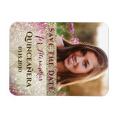 フォトキンセアニェラ誕生日日付の保存 マグネット (横)