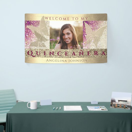 フォトキンセアニェラ誕生日 横断幕 (トレードショー)