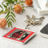 フォトキーチェーンバレンタインデー キーホルダー (側面)