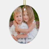 フォトキープサケオーナメント セラミックオーナメント (右)