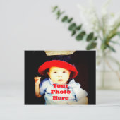 フォトギフトの作成テンプレート ポストカード (スタンド正面)