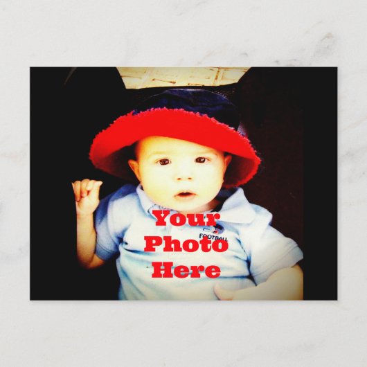 フォトギフトの作成テンプレート ポストカード (正面)