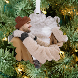 フォトギフトカスタムパーソナライズされた オーナメントカード